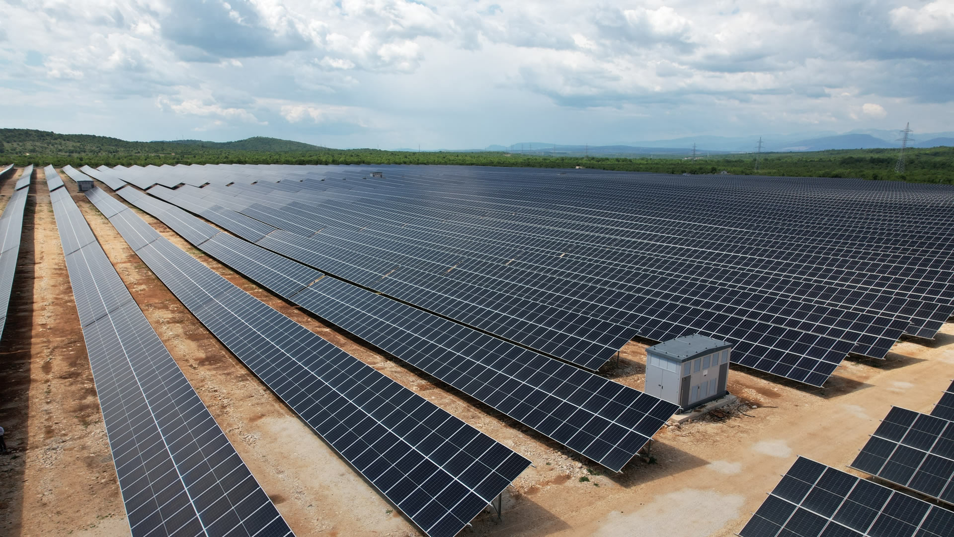 Fotovoltaická elektrárna Stolac Solami Park v Bosně a Hercegovině 